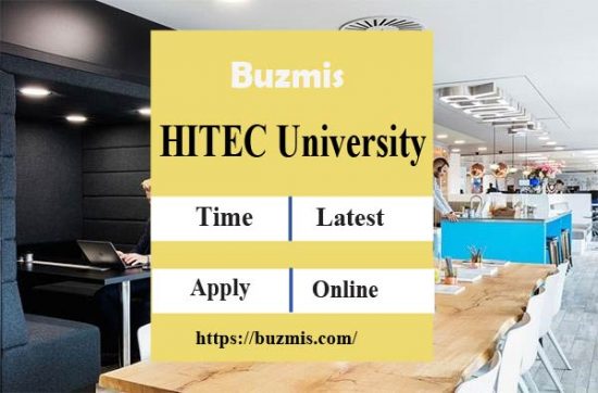 Latest HITEC University Taxila Jobs 2022