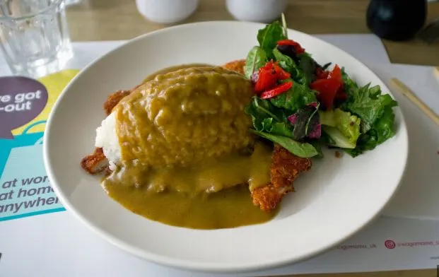 Chicken-katsu-Curry While Experience at Wagamama Restaurant