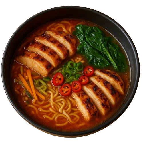 Chicken Chilli Ramen by wagamama