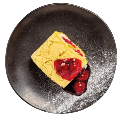 Momo Meringue Cake by wagamama