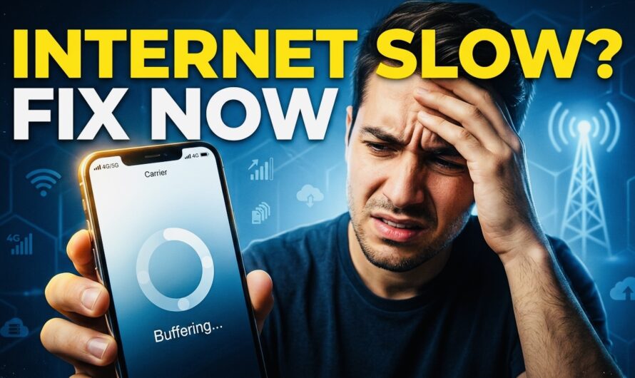 Why My Phone Internet Is Slow Even With Full Signals (Complete 2026 Guide)