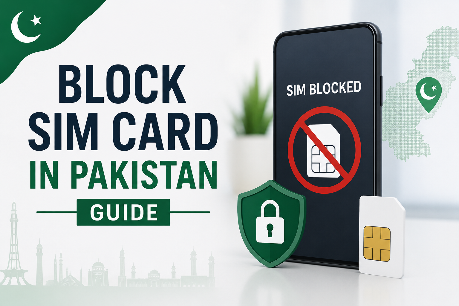 how to block SIM card in Pakistan for all networks