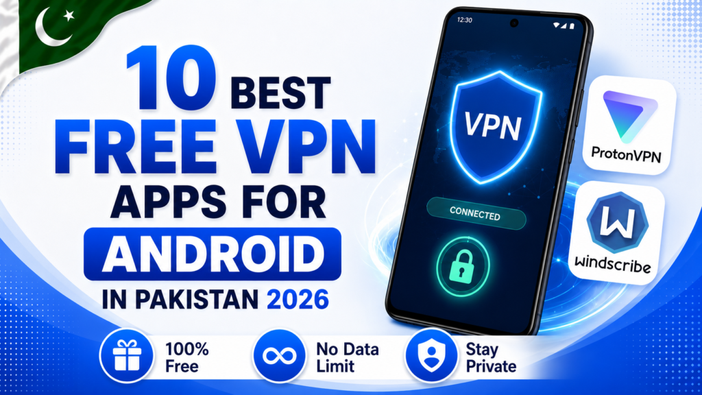 best free VPN apps for Android in Pakistan 2026 complete guide
