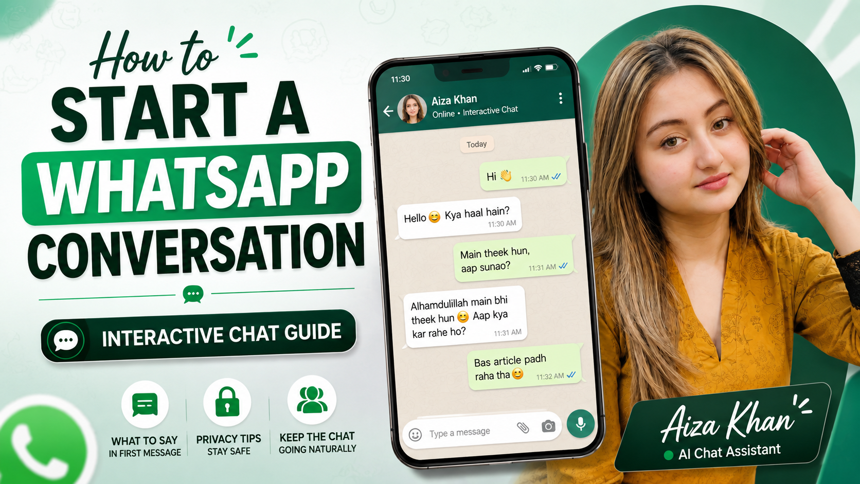 How to Start a WhatsApp Conversation
